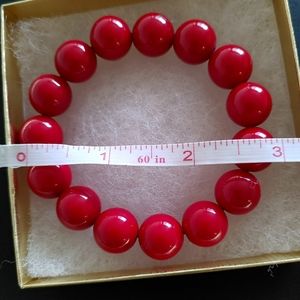 ( SUPER SALE ENDS SAT.- 4/$10) Amber bee wax bracelet